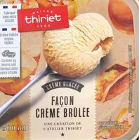 Mängden socker i Creme glacee facon creme brulee