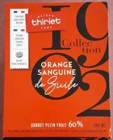 Mängden socker i Sorbet orange sanguine de Sicile