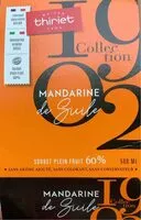 Mängden socker i Mandarine de Sicile Glace