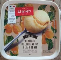 Mängden socker i Sorbet mirabelle de Lorraine IGP à l'eau de vie