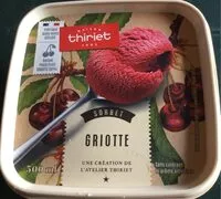 Mängden socker i Sorbet griotte