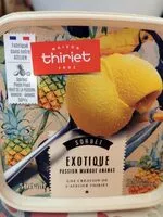 Mängden socker i Sorbet Exotique passion Mangue Ananas