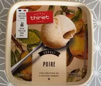 Mängden socker i Sorbet Poire