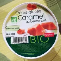 Mängden socker i Crème glacée Caramel au beurre salé