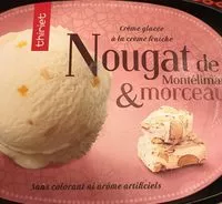 Mängden socker i Creme glacee nougat montelimar