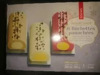 Mängden socker i Buchettes panachées