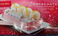 Mängden socker i Entremet glacé meringué