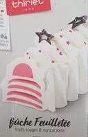 Mängden socker i Buche feuilletée