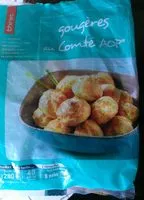 Mängden socker i Gougères au comté