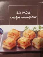 Mängden socker i 20 mini croque-monsieur