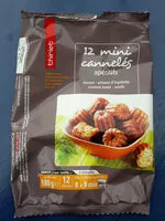 Mängden socker i mini canelés apéritifs