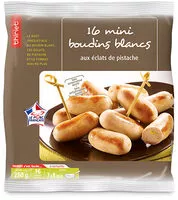 Mängden socker i Mini boudins blancs aux éclats de pistache