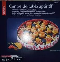 Mängden socker i Centre de table aperitif