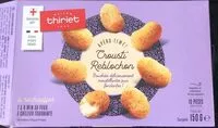 Mängden socker i Crousti reblochon