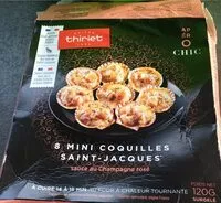 Mängden socker i 8 mini coquilles saint jacques
