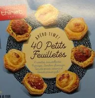 Mängden socker i 40 petits feuilletés