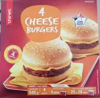 Mängden socker i 4 Cheese Burgers