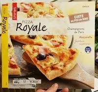 Mängden socker i Pizza royale