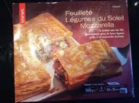 Mängden socker i Feuilleté légumes du soleil