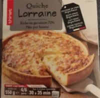 Mängden socker i Quiche lorraine