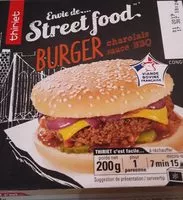 Mängden socker i Burger charolais sauce bbq