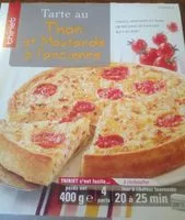 Mängden socker i Tarte au thon et moutarde à l'ancienne