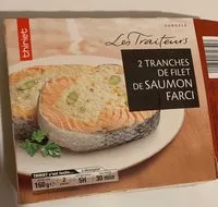 Mängden socker i Tranche de saumon farci