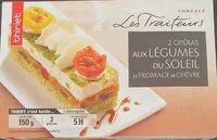 Mängden socker i Opéra aux légumes du soleil