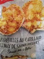 Mängden socker i Coquilles au cabillaud et Saint Jacques sauce au citron