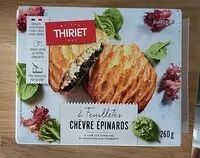 Mängden socker i 2 Feuilletés chèvre épinard