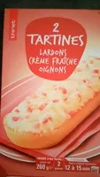 Mängden socker i Tartines Lardons-Crème Fraîche-Oignons