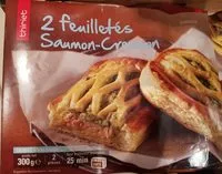 Mängden socker i Feuilleté saumon cresson