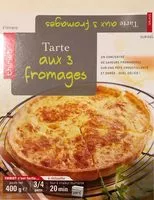 Mängden socker i Tarte aux 3 fromages