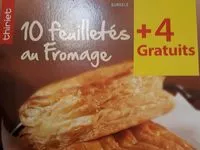 Mängden socker i Feuilleté fromage