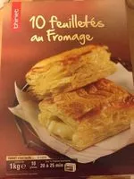 Mängden socker i Feuilletes Au Fromage
