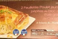 Mängden socker i Feuilleté poulet jaune