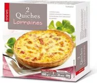 Mängden socker i 2 quiches lorraines