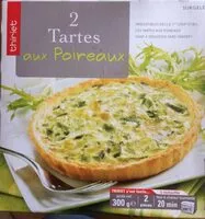 Mängden socker i 2 tartes aux poireaux