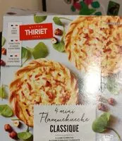 Mängden socker i 4 mini Flammekueche