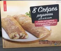 Mängden socker i Crêpes paysannes