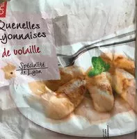 Mängden socker i Quenelles Lyonnaises de Volaille