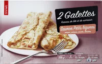 Mängden socker i Galettes saumon petits légumes