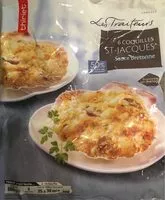 Mängden socker i 6 Coquilles St-Jacques sauce bretonne