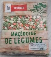Mängden socker i Macédoine de légumes