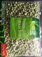 Mängden socker i Petits pois doux fins biologiques