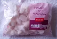 Mängden socker i Navets en morceaux surgelé