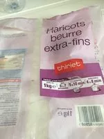 Mängden socker i Haricots beurre extra-fins