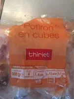 Mängden socker i Potiron en cubes