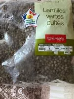 Mängden socker i Lentilles vertes cuites