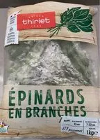 Mängden socker i Epinards en branches